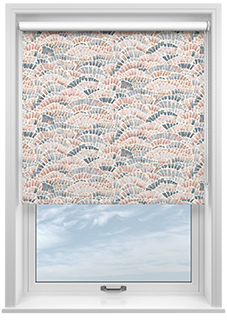 Gabriela, Peach Blush - Twist&Fit Roller Blind